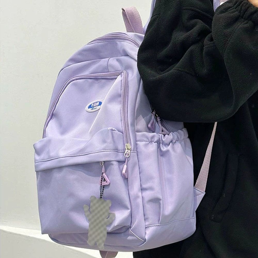 Mochila Simple de gran capacid - School Backpack Teen reseña y precio